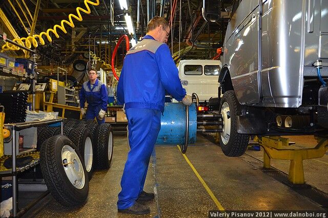 Как делают ГАЗель. Фото  