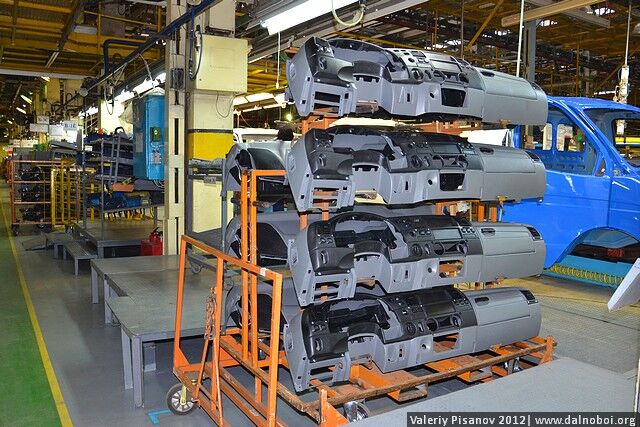 Как делают ГАЗель. Фото  