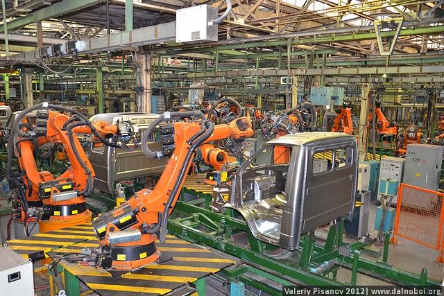 Как делают ГАЗель. Фото  