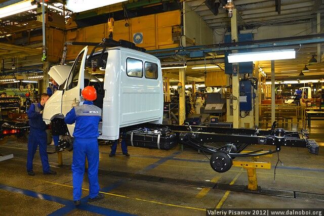 Как делают ГАЗель. Фото  