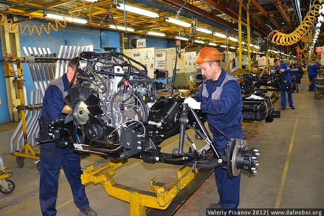 Как делают ГАЗель. Фото  