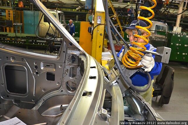 Как делают ГАЗель. Фото  
