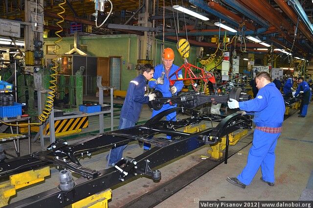 Как делают ГАЗель. Фото  