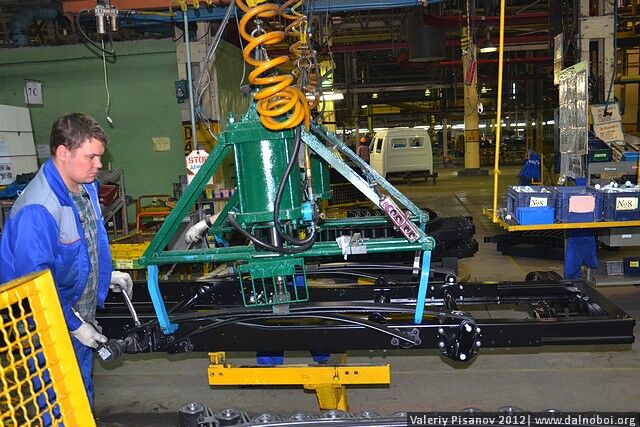 Как делают ГАЗель. Фото  