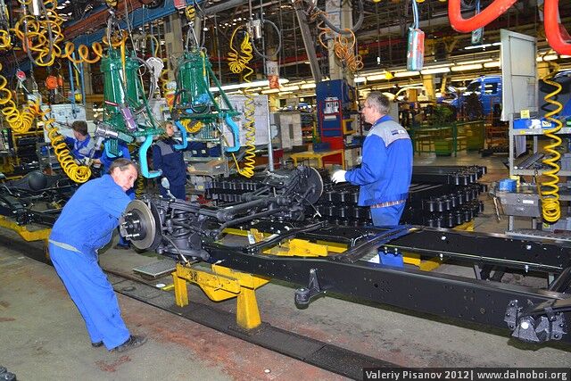 Как делают ГАЗель. Фото  