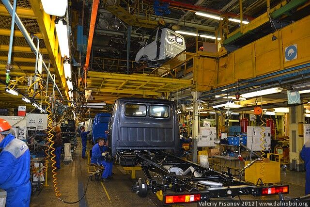 Как делают ГАЗель. Фото  