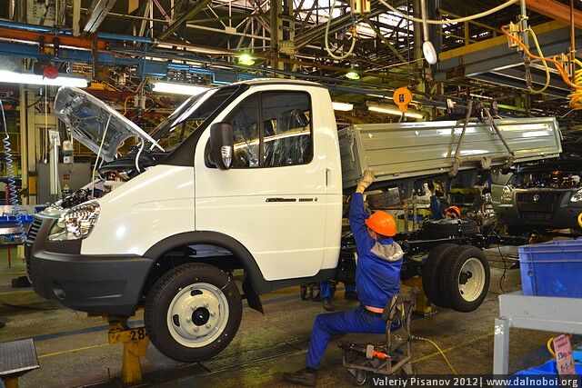 Как делают ГАЗель. Фото  