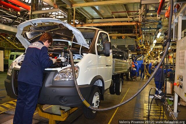Как делают ГАЗель. Фото  