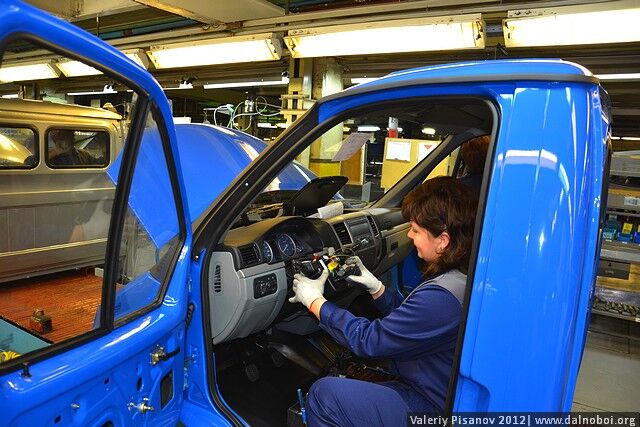 Как делают ГАЗель. Фото  