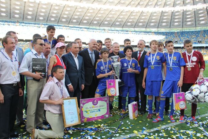 На "Олімпійському" пройшов фінал "Шкільного кубка"