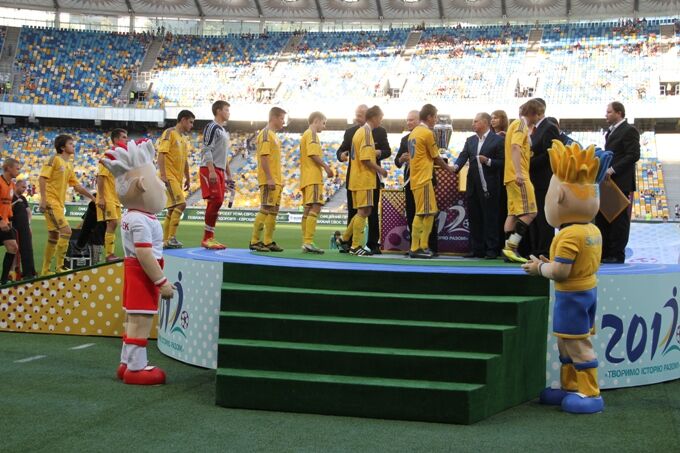 На "Олімпійському" пройшов фінал "Шкільного кубка"