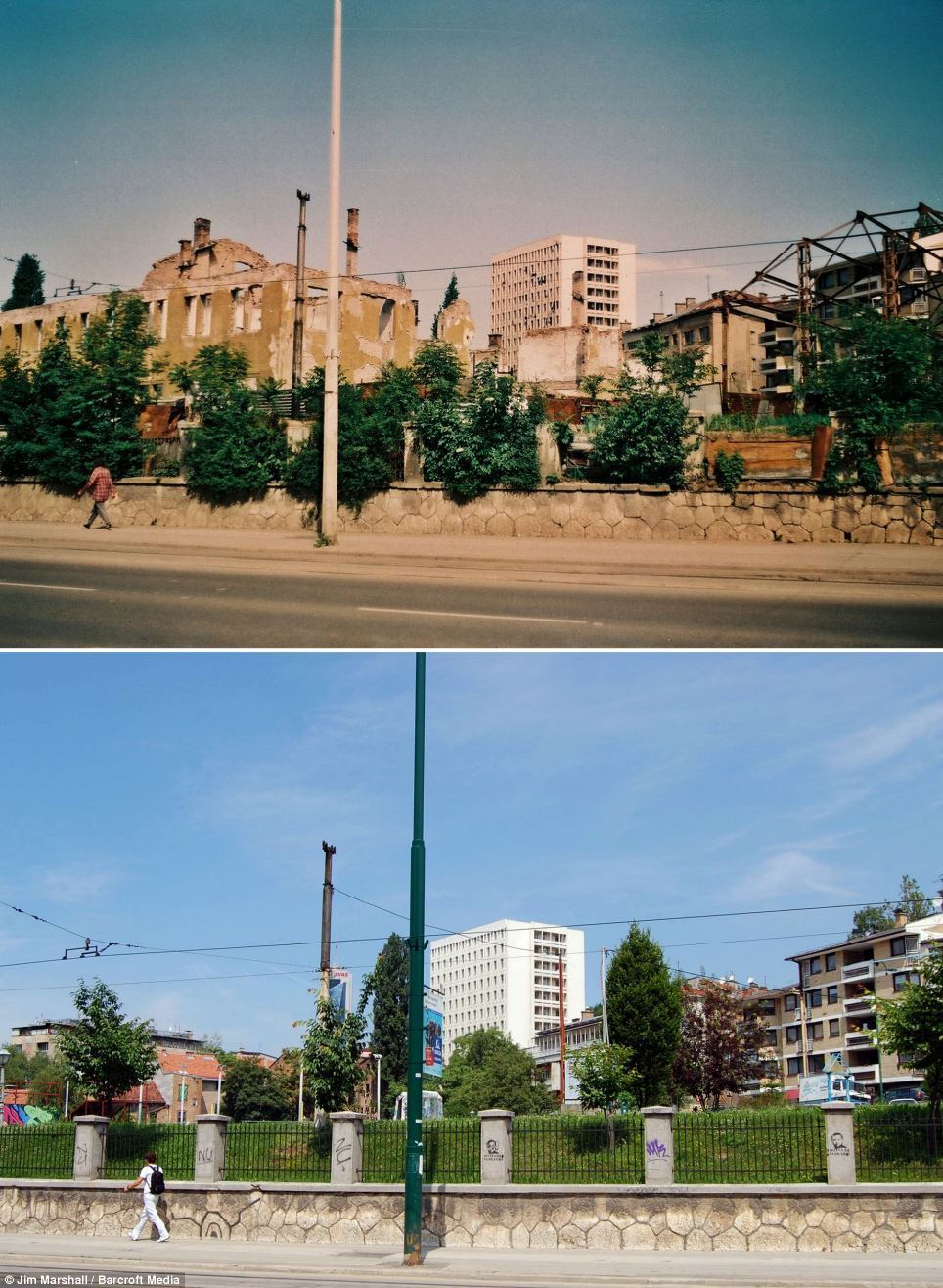 Поразительное преобразование Сараево 1996/2012 