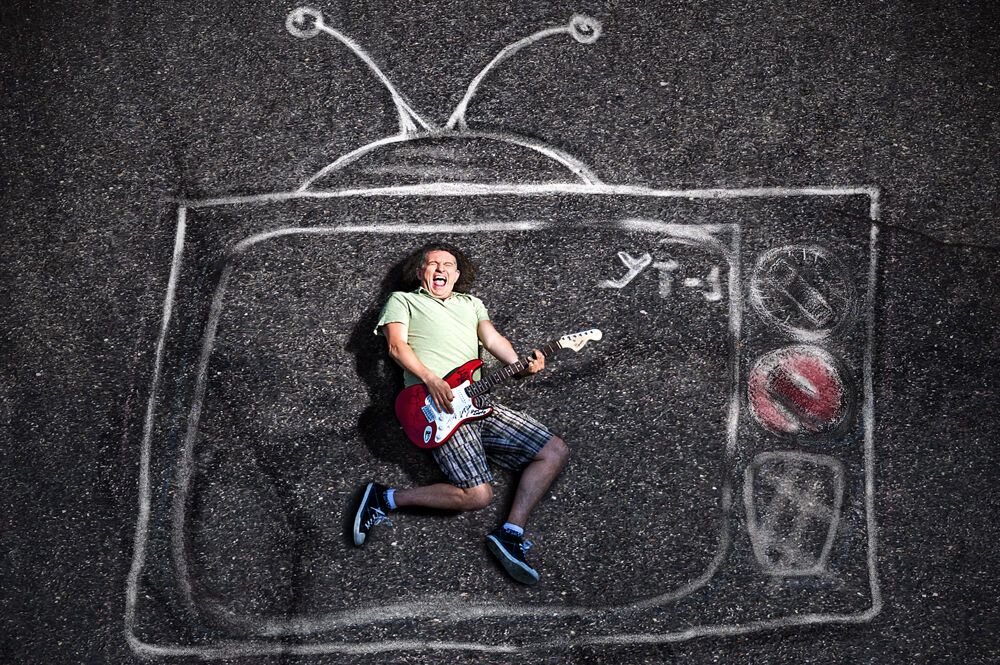 С гитарой по жизни. Фотовыставка Павла Таборовского