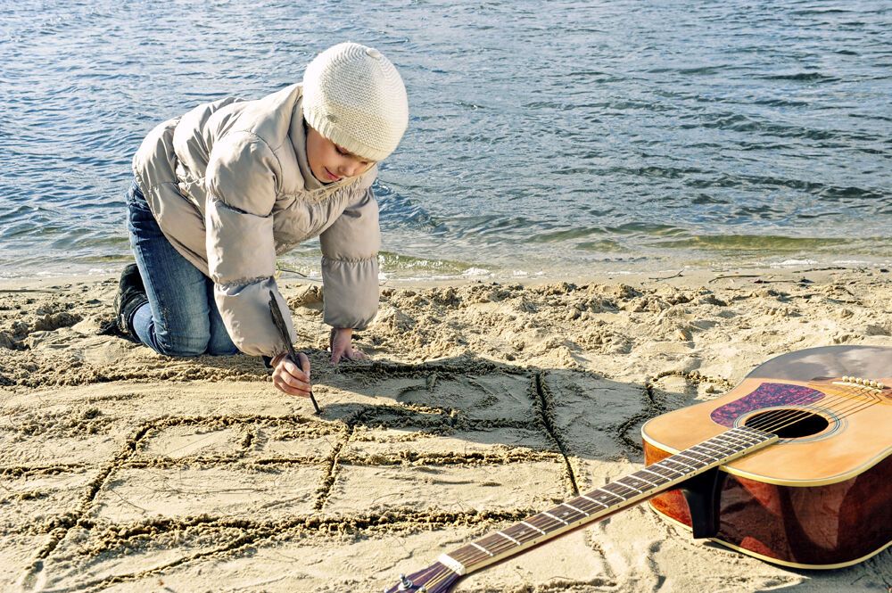 С гитарой по жизни. Фотовыставка Павла Таборовского