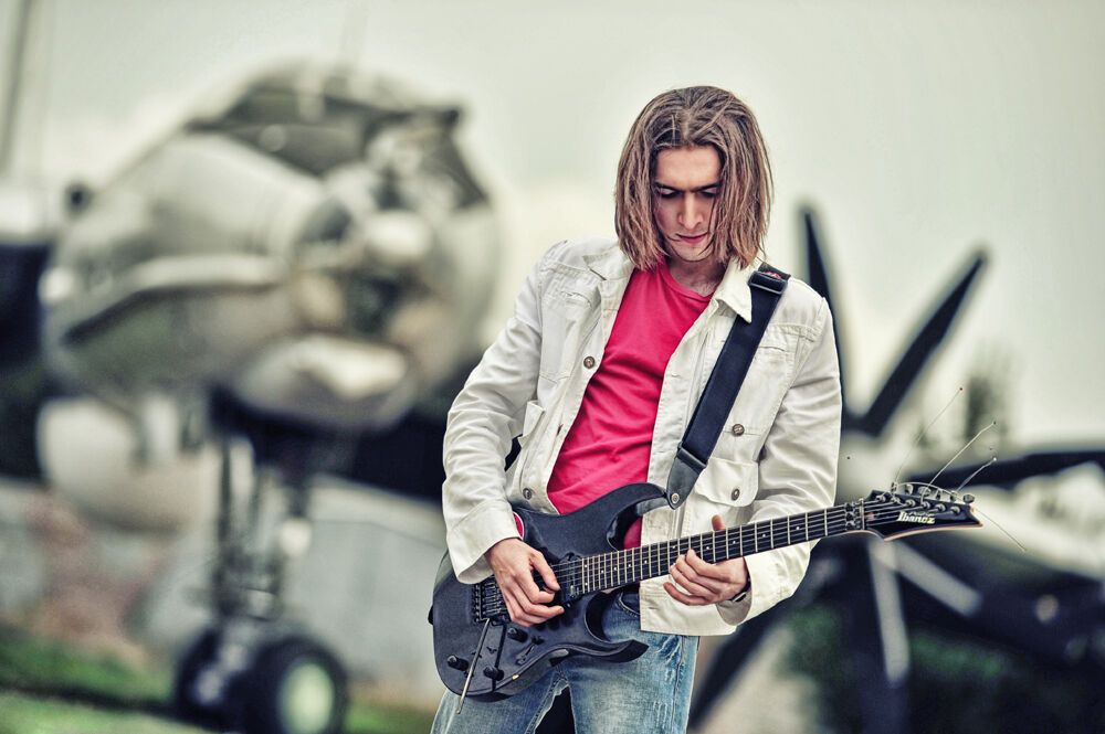 С гитарой по жизни. Фотовыставка Павла Таборовского