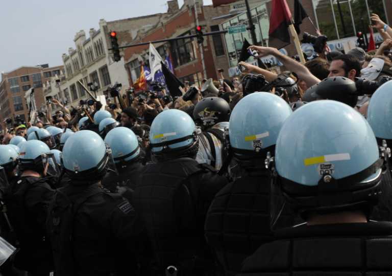 На акціях протесту в Чикаго затримані 45 осіб