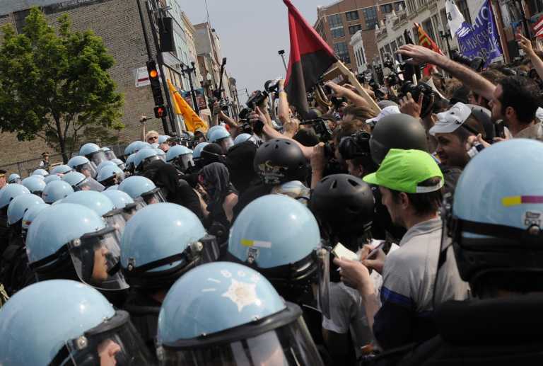 На акціях протесту в Чикаго затримані 45 осіб