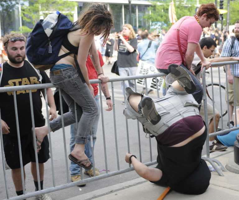 На акціях протесту в Чикаго затримані 45 осіб