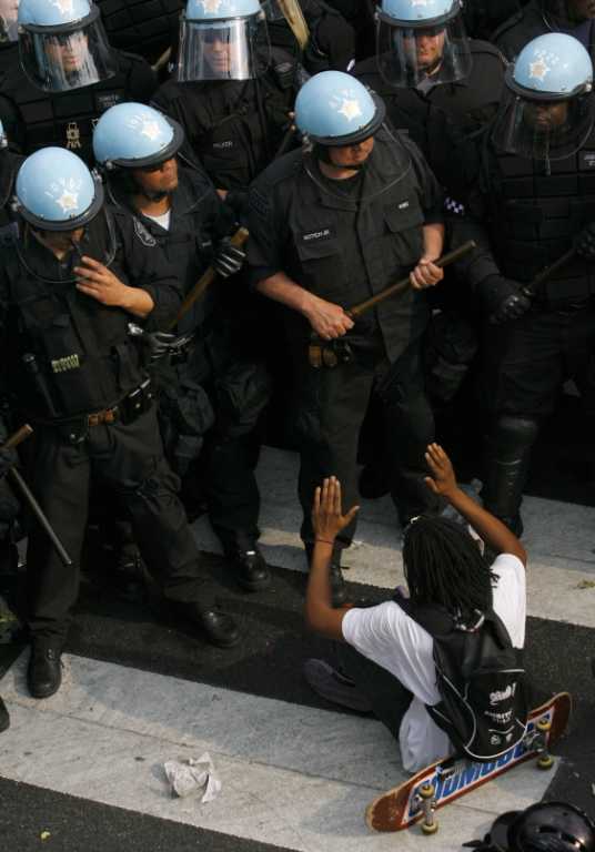 На акціях протесту в Чикаго затримані 45 осіб