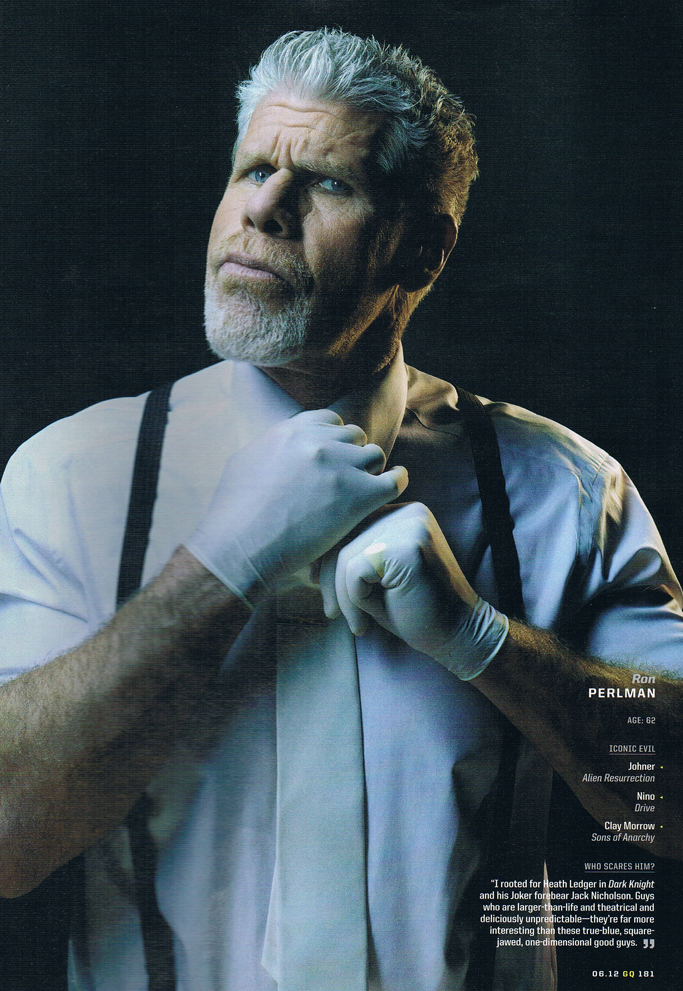 GQ собрал лучших "плохишей" в одном номере. Фото