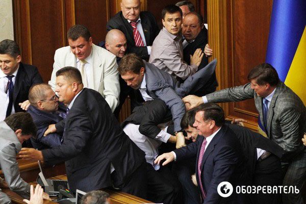 Языковая потасовка в парламенте