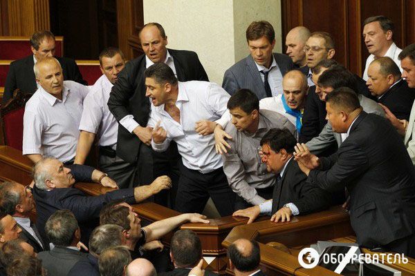 Языковая потасовка в парламенте