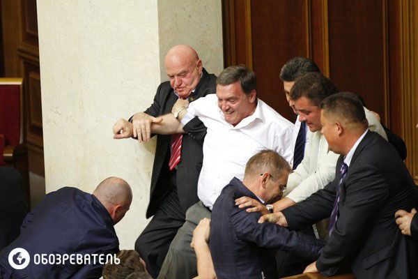 Языковая потасовка в парламенте