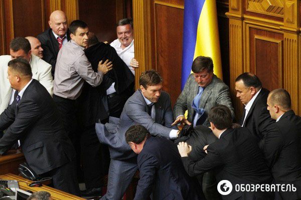 Языковая потасовка в парламенте