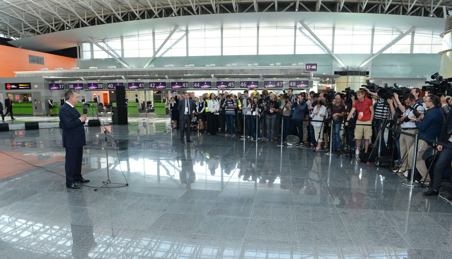 Открыт терминал D в Борисполе