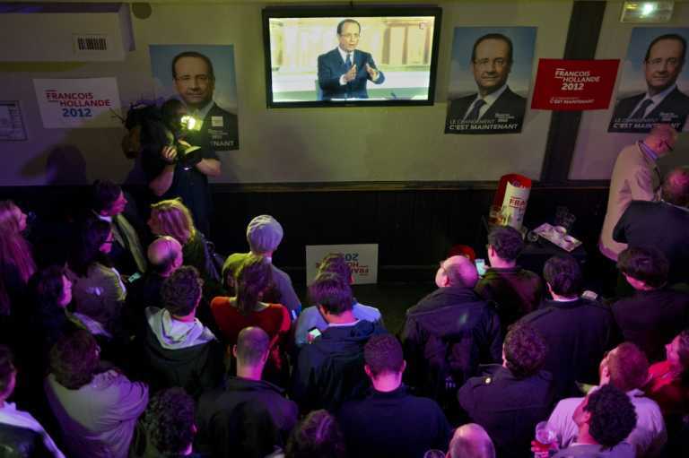 Саркози и Олланд провели дебаты. Фото. Видео