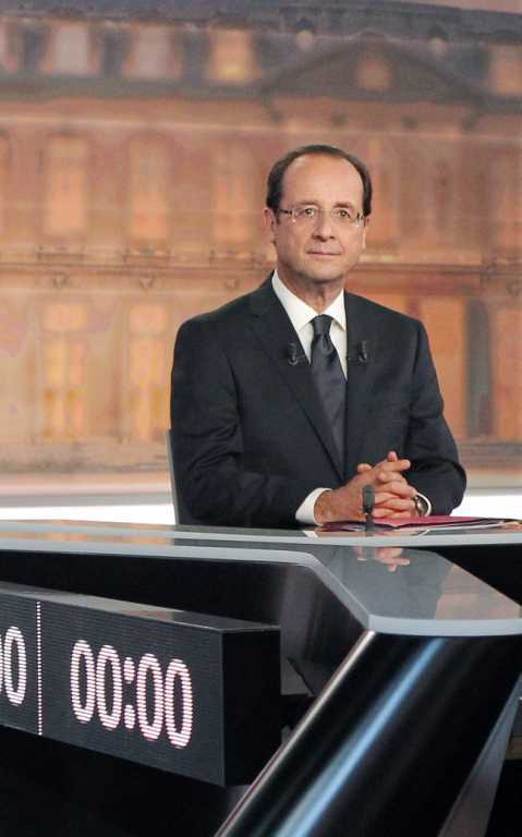 Саркози и Олланд провели дебаты. Фото. Видео