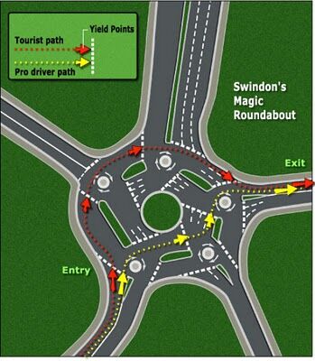Самая сложная автомобильная развязка в мире. Фото  