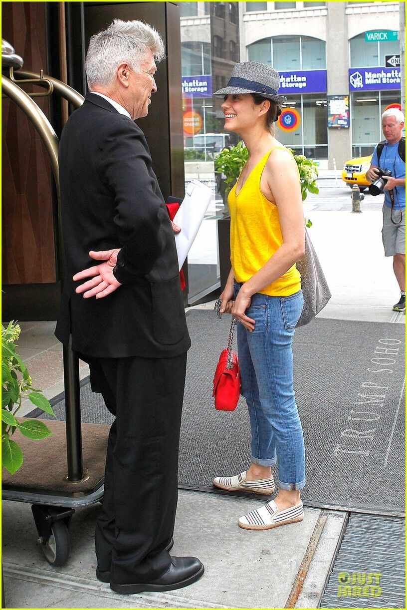 Котийяр случайно столкнулась с Линчем. Фото