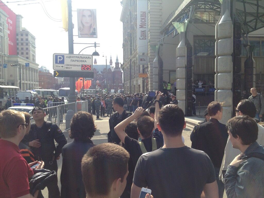 В Москве задержали 120 протестующих