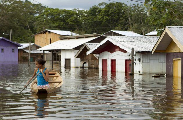 Амазонка вышла из берегов: эвакуированы 74 тысячи семей