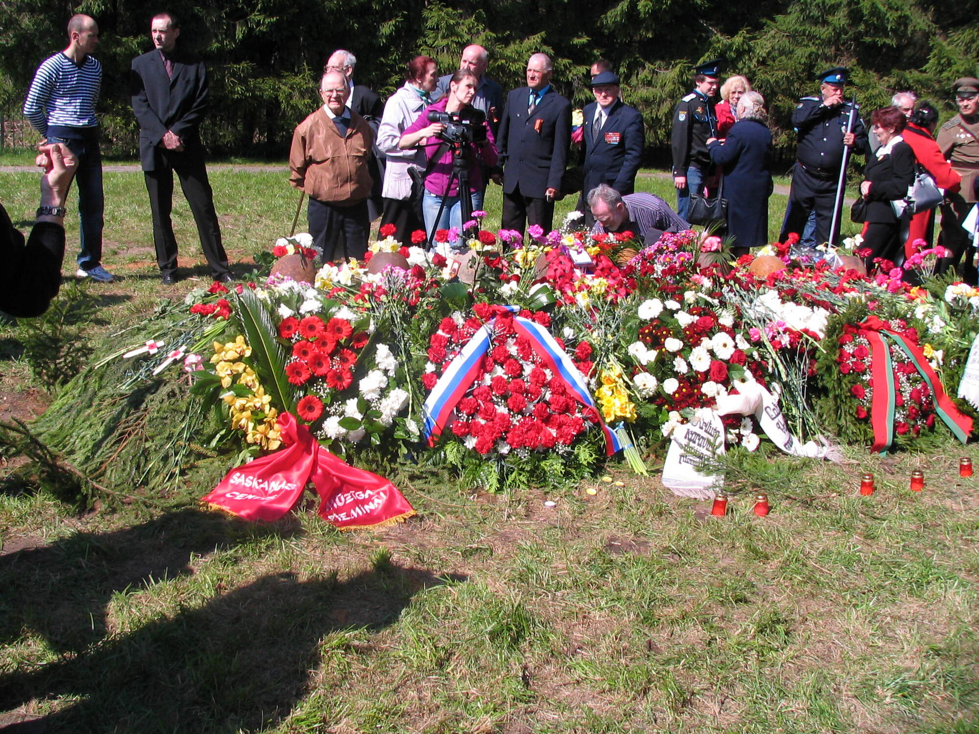 У Латвії поховали 313 воїнів ВВВ, серед яких був і українець. Фото