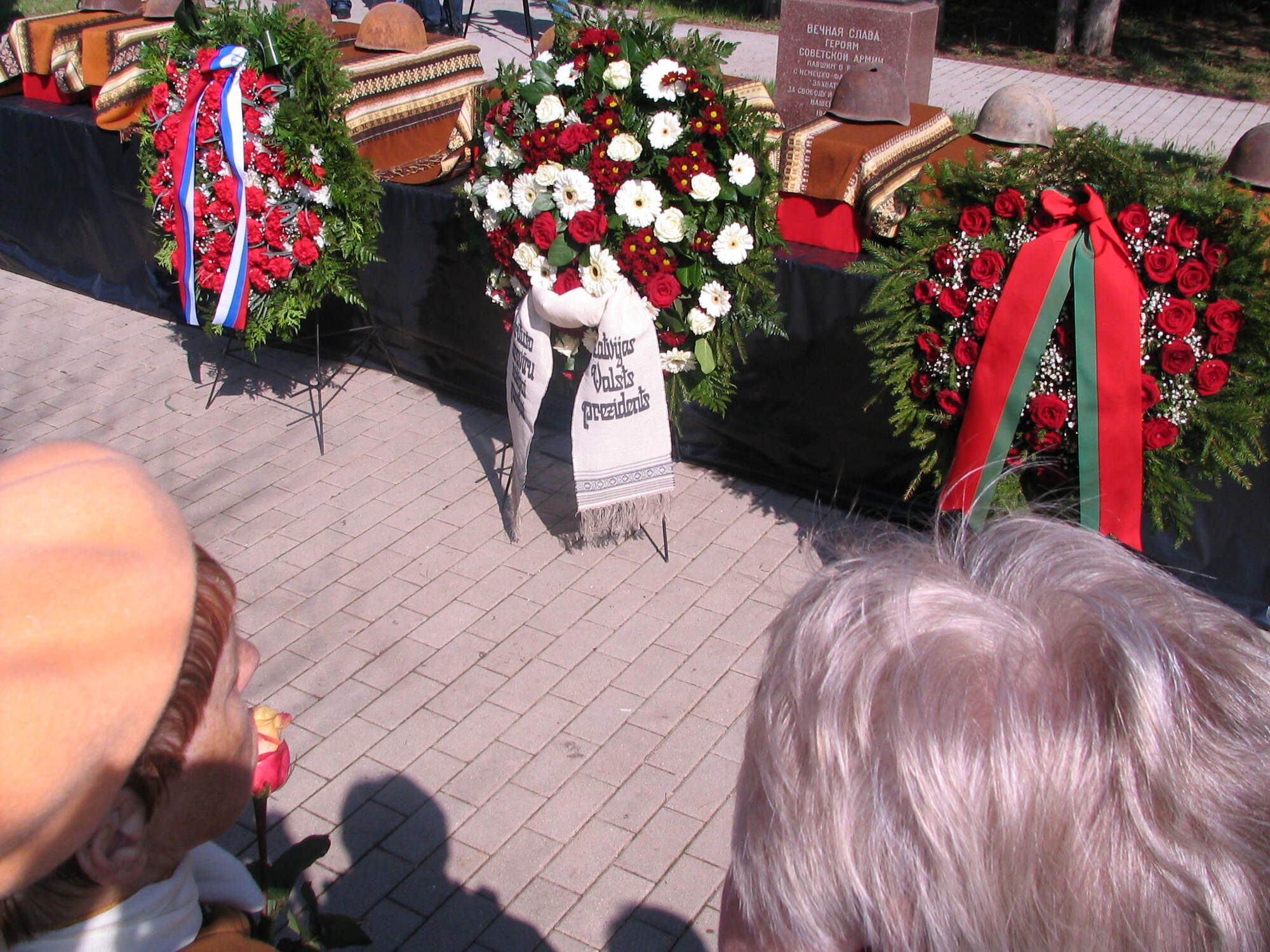 В Латвии похоронили 313 воинов ВОВ, среди которых был и украинец. Фото