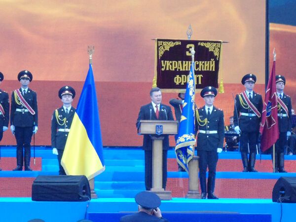 Как отметили 9 Мая на Майдане
