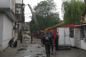 В Луцке рухнул 5-этажный дом. Добавлено фото и видео