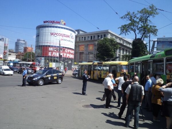 МВД: в Днепропетровске был не взрыв, а возгорание