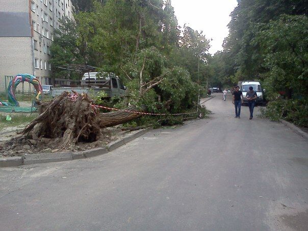 Ураганное киевское лето