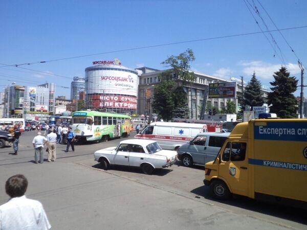 МВД: в Днепропетровске был не взрыв, а возгорание