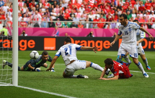 Евро-2012. Чехия нокаутировала Грецию