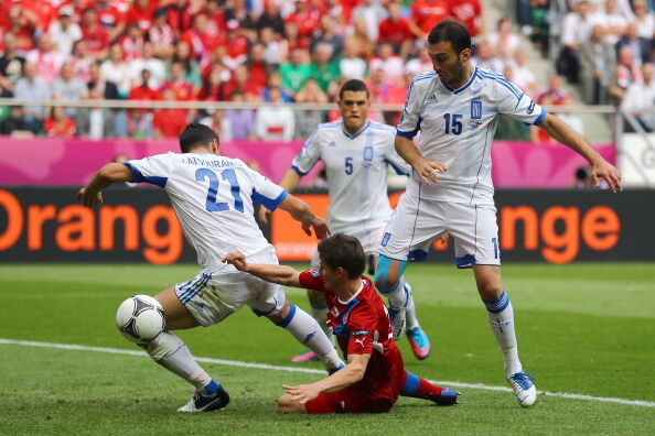 Евро-2012. Чехия нокаутировала Грецию