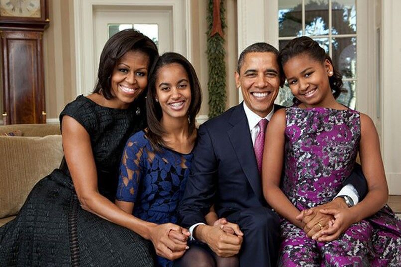Мішель Обама опублікувала унікальні сімейні фото