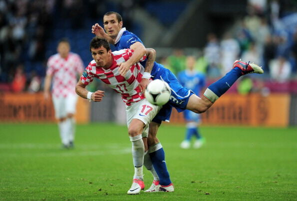 Евро-2012. Хорватия спаслась в матче с Италией