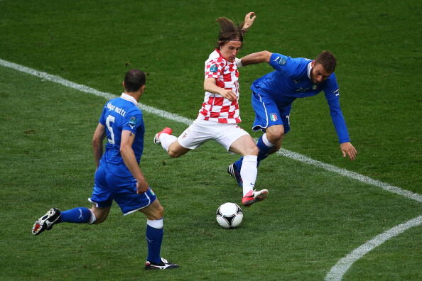 Евро-2012. Хорватия спаслась в матче с Италией