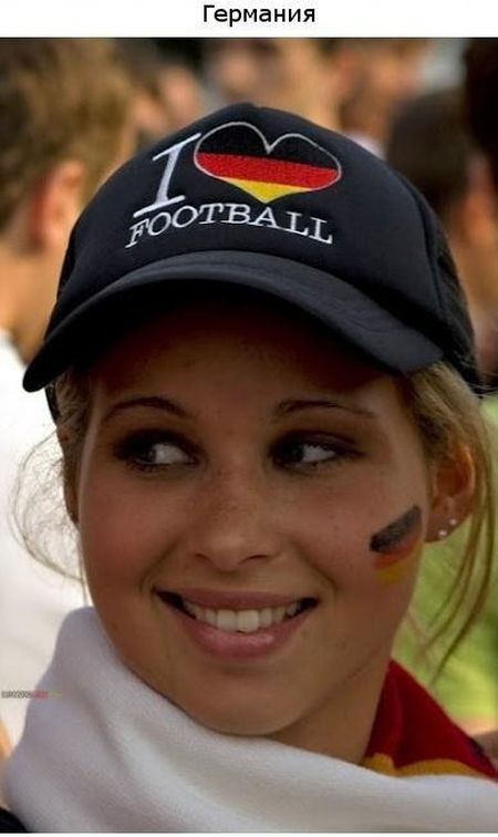 Болельщицы Евро-2012 из разных стран. Фото