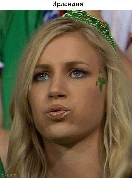 Болельщицы Евро-2012 из разных стран. Фото