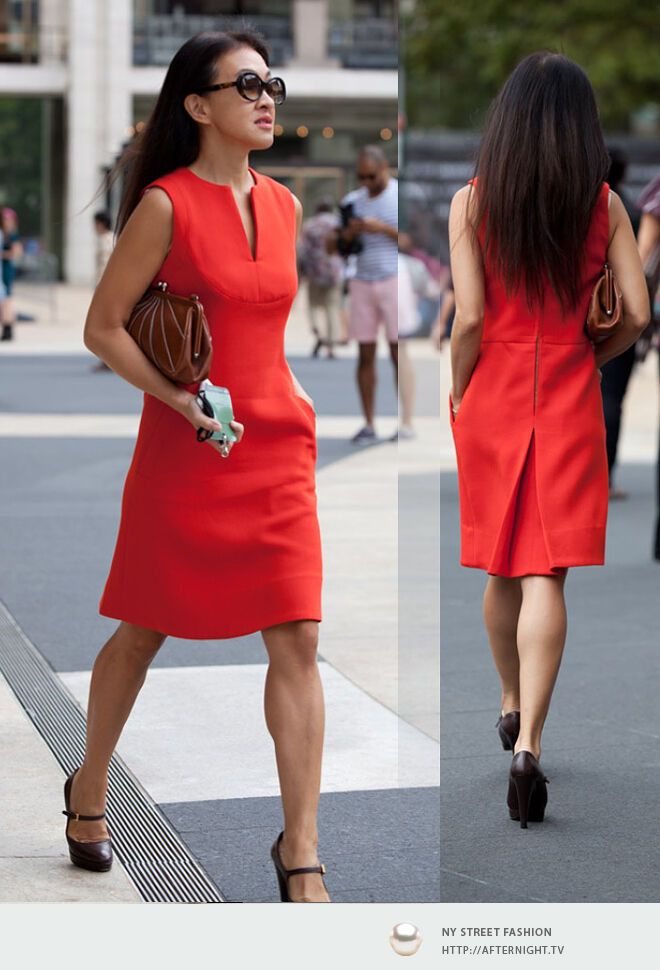 Летние платья нью-йоркских модниц. Фото